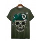 Skull Beret Short Sleeve T-Shirt