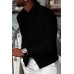 Men's Solid Color Fashion Casual Slim Fit Knit Cardigan Sweater