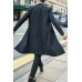 Men's thick woolen coat long coat