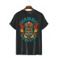 Men's Hawaiian Traditional Tribal Tik Mask Short Sleeve T-Shirt